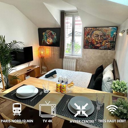 Studio Douillet Hypercentre 12 Min De Paris Enghien-les-Bains Bagian luar foto